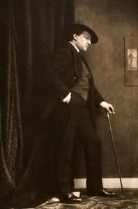 Portrett av Sacha Guitry 1885-1957, ca. 1905. av Charles Gerschel