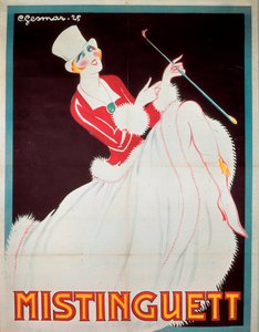 Plakat av Mistinguett