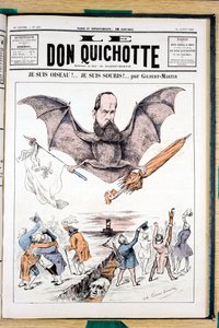 Cover av "" Le Don Quixote "", Satirique en Colors av Charles Gilbert Martin
