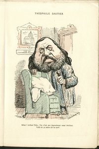 Illustrasjon av Charles Gilbert-Martin (1839-1905) i "" Contemporary Grimaces"" av Charles Gilbert Martin