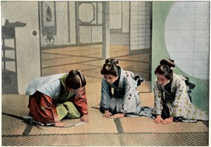 En seremoni i Japan, c1890
