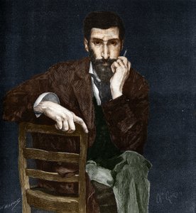 Portrait of Pierre Savorgnan of Brazza (1852-1905), French explorer.