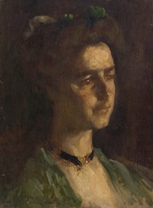 En Dolly Varden Cap, tidlig på 1900-tallet