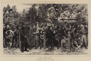 Here They Come!, Derbyet, 1871, På kurs