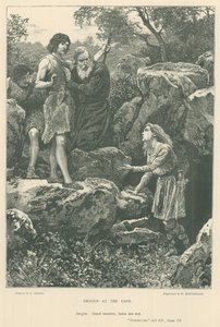 Illustrasjon for Cymbeline av Charles Green