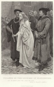 Bot fra hertuginnen av Gloucester, Henry VI, Pt 2, Act 2, Scene 4 av Charles Green
