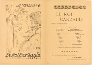 Kong Candaules av Charles Guerin