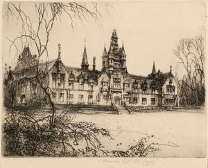 Morgan Academy (etsing)
