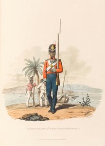 En menig fra det femte vestindiske regiment