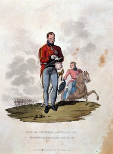 Generalmajor for infanteri Knight Commander of the Bath, fra 