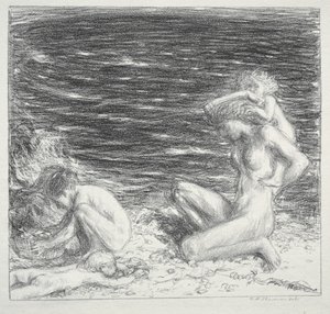 Hav og bris, 1894. av Charles Haslewood Shannon