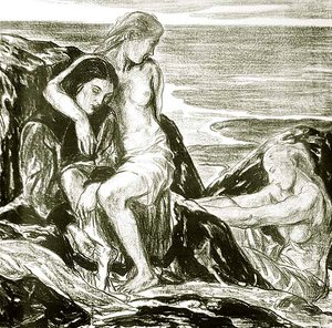 Ebbe tidevannet av Charles Haslewood Shannon