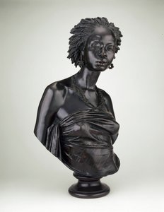 Byste av en afrikansk kvinne, 1851.