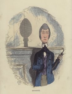 Spoony (farget gravering) av Charles Henry Bennett