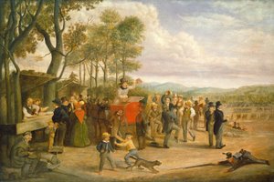 Muster Day, 1843 eller senere. av Charles Henry Granger