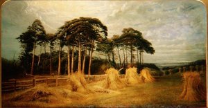 Skiver av hvete etter høsten av Charles Henry Passey