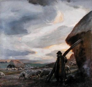 The Evening Hour, ca. 1905 (olje på lerret)