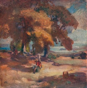 The Nut Gatherers, c1902