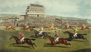 The Liverpool Grand National Steeplechase - Coming In, publisert 1872