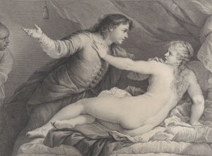 Tarquin og Lucretia, 1752. av Charles Hutin