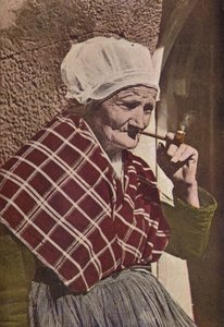 En gammel bretonne, c1913