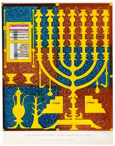 Hellige møbler og kar fra Israels tabernakel, 1400-tallet, 1840