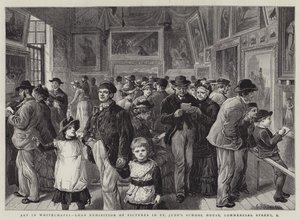 Kunst i Whitechapel, lån utstilling av bilder i St Jude