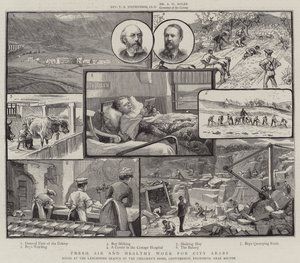 Frisk luft og sunt arbeid for byarabere, notater ved Lancashire-avdelingen til barnehjemmet, Crowthorne, Edgworth, nær Bolton av Charles J. Staniland