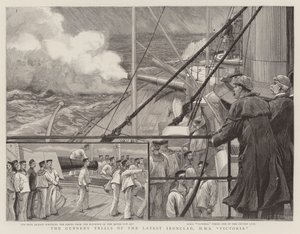 The Gunnery Trials of the Latest Ironclad, HMS Victoria