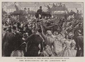 Dr Jamesons menns hjemkomst av Charles J. Staniland