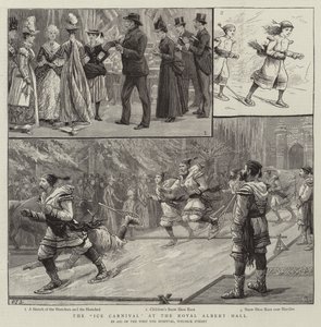 Iskarnevalet i Royal Albert Hall av Charles J. Staniland