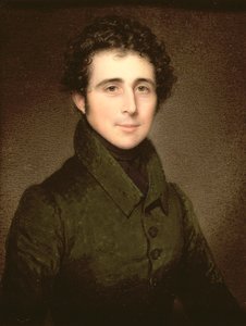 Sir Thomas William Holburne (1793-1874) fra Menstrie Bart, 1827 (olje på elfenben) av Charles Jagger