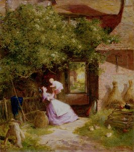 Mor og barn av Charles James Lewis