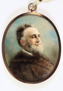 Generalløytnant Arthur Cavendish Bentinck (emalje) av Charles James Turrell