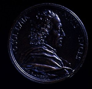 Portrettmedalje av Gian Lorenzo Bernini (1598–1680) av Charles Jean Francois Cheron