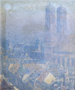 Morgentåke München av Charles Johann Palmié