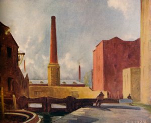 Lock Gates, Blackburn, 1928 1931 av Charles John Holmes
