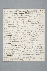 Originalt manuskript av et kapittel av Nicholas Nickleby, 1838 (penn og blekk på papir) av Charles John Huffam Dickens
