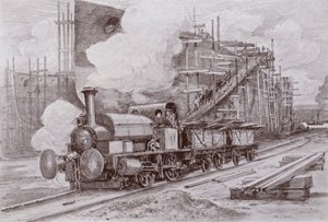 Verftslokomotivet (litho)