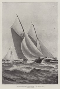 Århundrets første yachtsesong, et hals-og-hals-kappløp av Charles John de Lacy