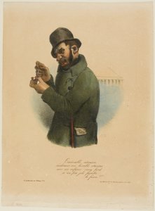 Den grusomme leiemorderen overveier sitt grusomme overgrep... av Charles Joseph Traviès