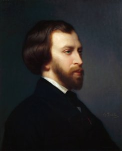 Portrett av Alfred de Musset 1810-1857
