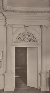 En dør i Ashburnham House, Westminster av Charles Latham