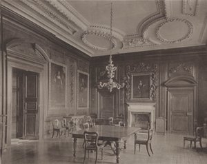 Belton House, Grantham, spisestuen av Charles Latham