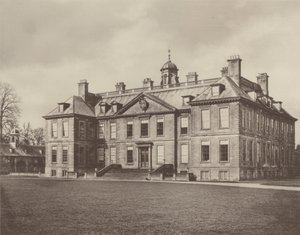 Belton House, Grantham, inngangsfronten av Charles Latham
