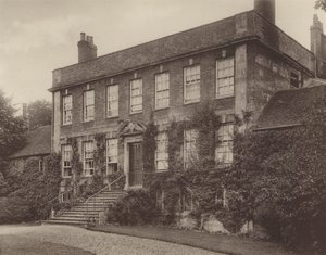 Hus på vestsiden av Close, Salisbury av Charles Latham