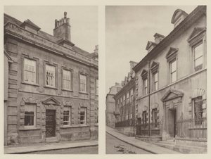 Hus i Stamford, Lincolnshire, High Street, St Martins, Barn Hill av Charles Latham