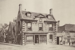 Hus på Stamford, Lincolnshire, Market Place av Charles Latham