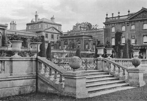 Parksiden av italienske hager av Charles Latham