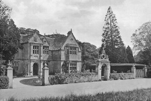 Stibbington Hall fra vest av Charles Latham